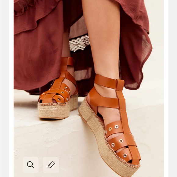 FREE PEOPLE Gable Glad Espadrille - Picture 1 of 8